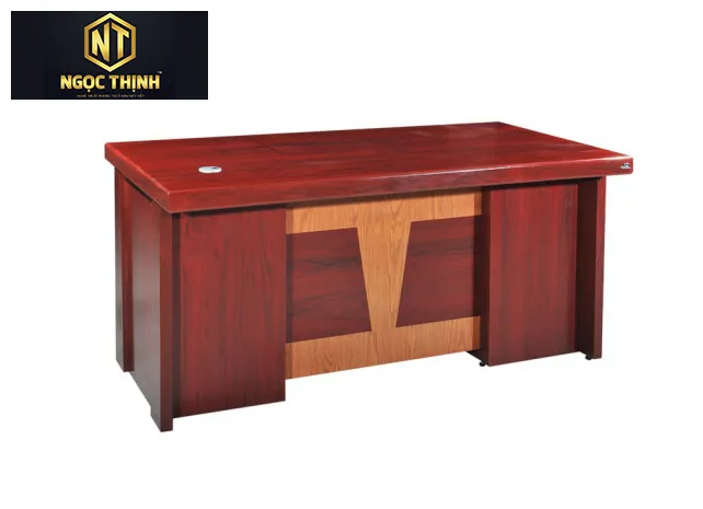 Bàn lãnh đạo cấp trung mặt hình chữ nhật ET1600F Bàn lãnh đạo cấp trung mặt hình chữ nhật ET1600F